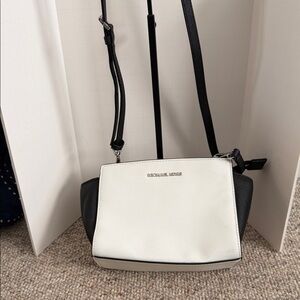 Michael Kors Two-Tone Black and White Crossbody Bag